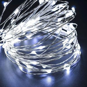 Lampki choinkowe Springos 100 LED białe zimne 6