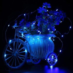 Lampki choinkowe Springos 100 LED niebieskie 9