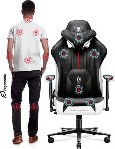 Fotel Diablo Chairs X-PLAYER 2.0 King Size Czarno-biały 8