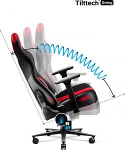 Fotel Diablo Chairs X-PLAYER 2.0 King Size Antracytowo-karmazynowy 9