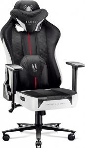 Fotel Diablo Chairs X-PLAYER 2.0 Normal Size Czarno-biały 4