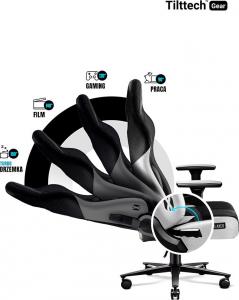 Fotel Diablo Chairs X-PLAYER 2.0 Normal Size Czarno-biały 9
