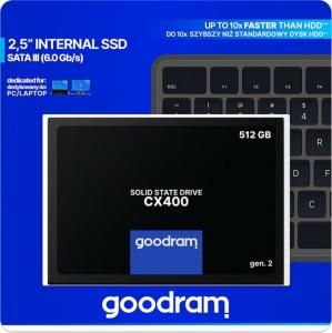 Dysk SSD GoodRam CX400 gen.2 512GB 2.5" SATA III (SSDPR-CX400-512-G2) 6