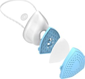 Maska antysmogowa Media-Tech MT2627L biała 3