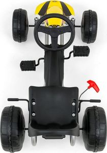 Milly Mally Gokart na pedały Viper Yellow 4