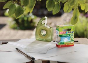 Tesa Taśma biurowa tesa® eco&clear* 33m x 19mm + dyspenser Easy Cut (57069-00000-00) 2