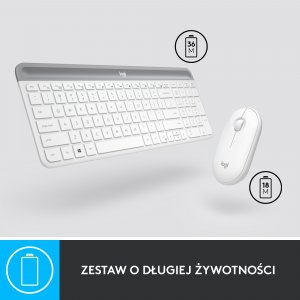 Klawiatura + mysz Logitech MK470 (920-009205) 5