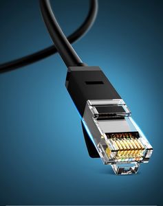 Ugreen Ugreen Kabel Przewód Internetowy Sieciowy Ethernet Patchcord Rj45 Cat 6 Utp 1000Mbps 20M Czarny (20166) 6