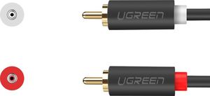 Kabel Ugreen RCA (Cinch) x2 - RCA (Cinch) x2 2m szary (10518) 12