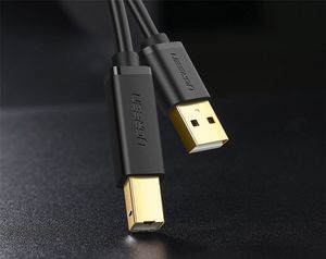Kabel USB Ugreen USB-A - USB-B 3 m Czarny (10351) 6