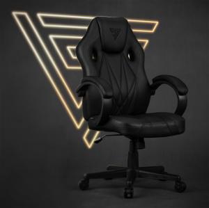 Fotel SENSE7 Prism - skórzany, czarny 7
