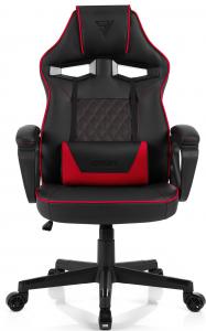 Fotel SENSE7 Knight czarno-czerwony 2