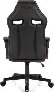 Fotel SENSE7 Knight czarno-czerwony 4