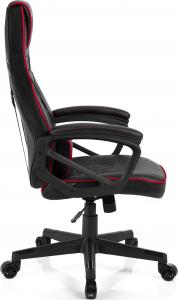 Fotel SENSE7 Knight czarno-czerwony 5