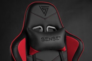 Fotel SENSE7 Spellcaster czarno-czerwony 12