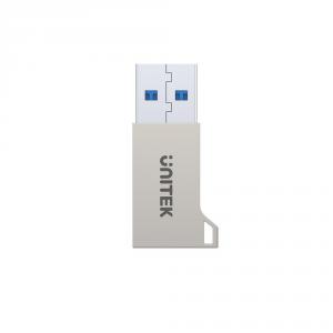 Adapter USB Unitek USB-C - USB Srebrny (A1034NI) 3