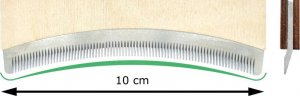 MT3CH ECO Brush PRO* szczotka trymer zgrzebło do wyczesywania sierści podszerstka dla KRÓLIKA 3