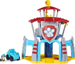Spin Master Psi Patrol baza z windą Dino Rescue + figurka Rex i pojazd 4