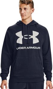 Under Armour Bluza męska Rival Fleece Big Logo HD granatowa r. L (1357093 410) 2