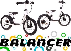 Rowerek biegowy SporTrike BALANCER Biały 5