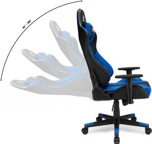 Fotel IMBA Seat KNIGHT czarno-niebieski (867730) 5