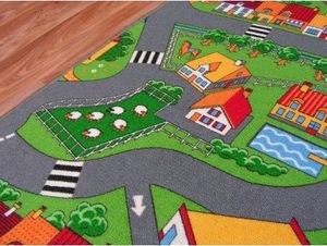 Dywany Łuszczów Dywan dziecięcy uliczki LITTLE VILLAGE, 400x500 cm 2