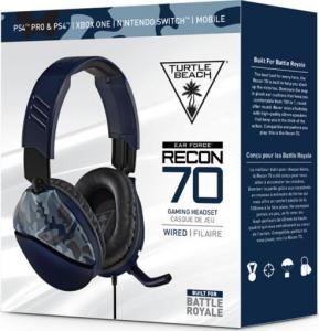 Słuchawki Turtle Beach Recon 70 Camo Niebieskie (TBS-6555-02) 6