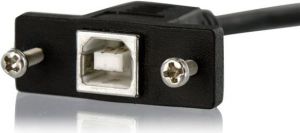 Kabel USB StarTech USB-B - 0.9 m Czarny (USBPNLBFBM3) 2
