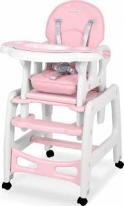 Ricokids Krzesełko do karmienia Sinco 5w1 różowe (7091) 2