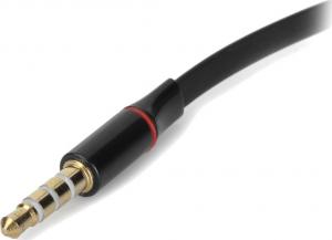 Adapter AV Mozos Jack 3.5mm - Jack 3.5mm czarny (ASM-5) 2