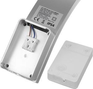 Kinkiet Maclean Lampa LED MCE343 SV ścienna zewnętrzna elewacyjna 4