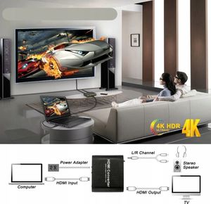 System przekazu sygnału AV Pawonik HDMI - Toslink czarny 2