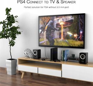 System przekazu sygnału AV Pawonik HDMI - Toslink czarny 8