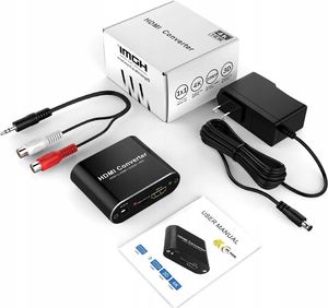 System przekazu sygnału AV Pawonik HDMI - Toslink czarny 10