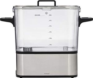 WMF WMF Lono 2in1 Sous Vide Garer Pro z wkładką do wolnego gotowania (1500 W, gotowanie próżniowe, powolne gotowanie, pojemnik na wodę 6,0 l, funkcja timera do 72 godzin) 9