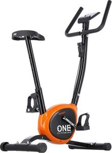 Rower stacjonarny One Fitness RW3011 mechaniczny czarno-pomarańczowy 3