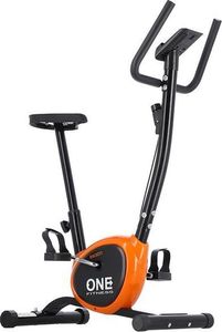 Rower stacjonarny One Fitness RW3011 mechaniczny czarno-pomarańczowy 4