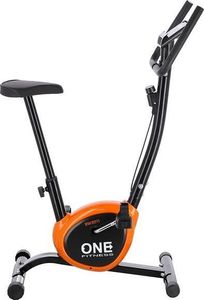 Rower stacjonarny One Fitness RW3011 mechaniczny czarno-pomarańczowy 5