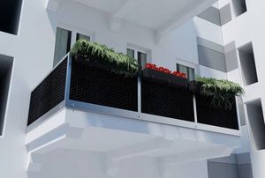 TechnoRattan Osłona Balkonowa z TECHNORATTANU na WYMIAR (0,05m2) - Brąz Orzech bez oczek RD01 4