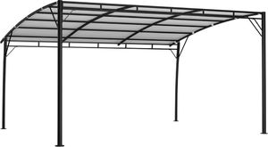 vidaXL Zadaszenie ogrodowe, 4 x 3 x 2,25 m, kremowe 4
