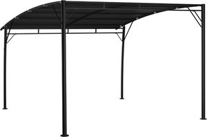 vidaXL Zadaszenie ogrodowe, 3 x 3 x 2,25 m, antracytowe 4