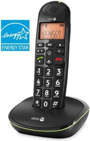 Telefon stacjonarny Doro Czarny 3