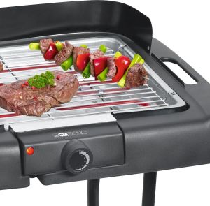 Clatronic BQS 3508 Grill ogrodowy elektryczny 2000 W 24.5 cm x 35.5 cm 2