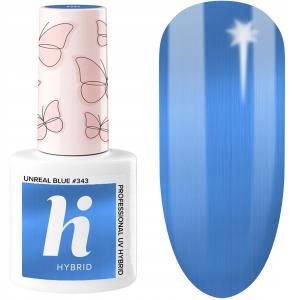 Hi Hybrid Lakier hybrydowy Butterfly #343 Unreal Blue 5ml 2
