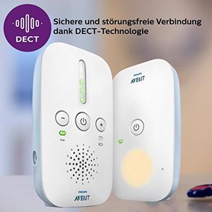 Niania Avent Elektroniczna niania Philips SCD503 / 26, technologia DECT, 24 godziny pracy, oświetlenie nocne 2