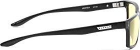 Okulary Gunnar Gunnar - Model: Vertex, Oprawka: Onyx, Soczewka: Bursztynowa - Okulary z anty-niebieskim światłem - Opatentowane soczewki, 65% niebieskiego światła i 100% UV 3
