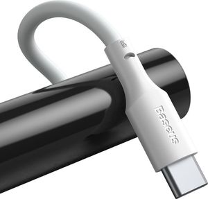 Kabel USB Baseus USB-A - USB-C 1.5 m Biały (TZCATZJ-02) 3