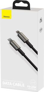 Kabel USB Baseus USB-C - Lightning 2 m Czarny (6953156232044) 7