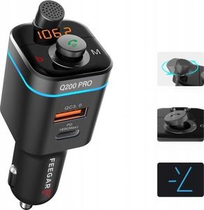 Transmiter FM Feegar Q200 Pro 5