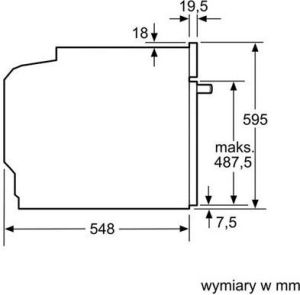 Piekarnik Bosch HBG634BS1 2